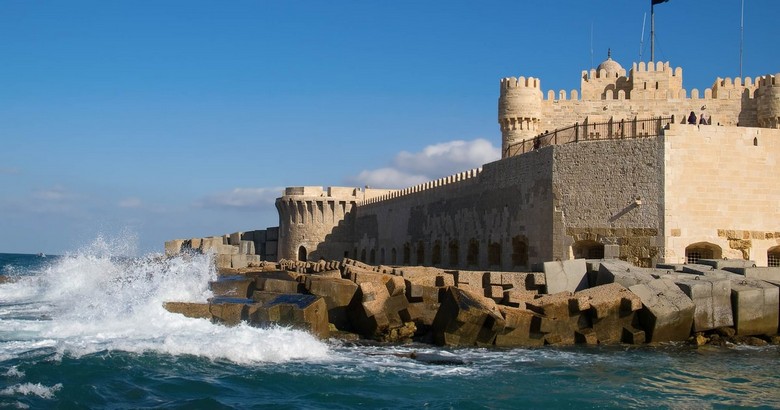  Thành Qaitbay bên bờ Địa Trung Hải, Alexandria