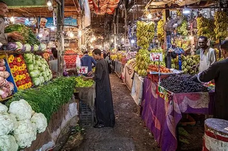 Khu chợ El Dahar sôi động tại Hurghada
